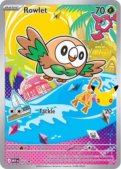 Rowlet (043) [Mega Evolution Promo] | Good Games Morley