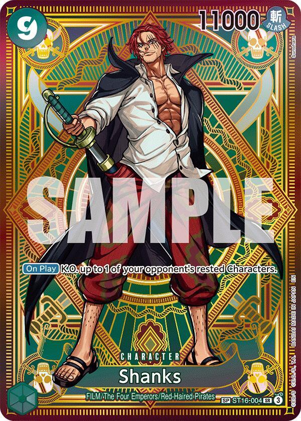 Shanks ST16-004 (A Fist of Divine Speed)  - Special Foil | Good Games Morley