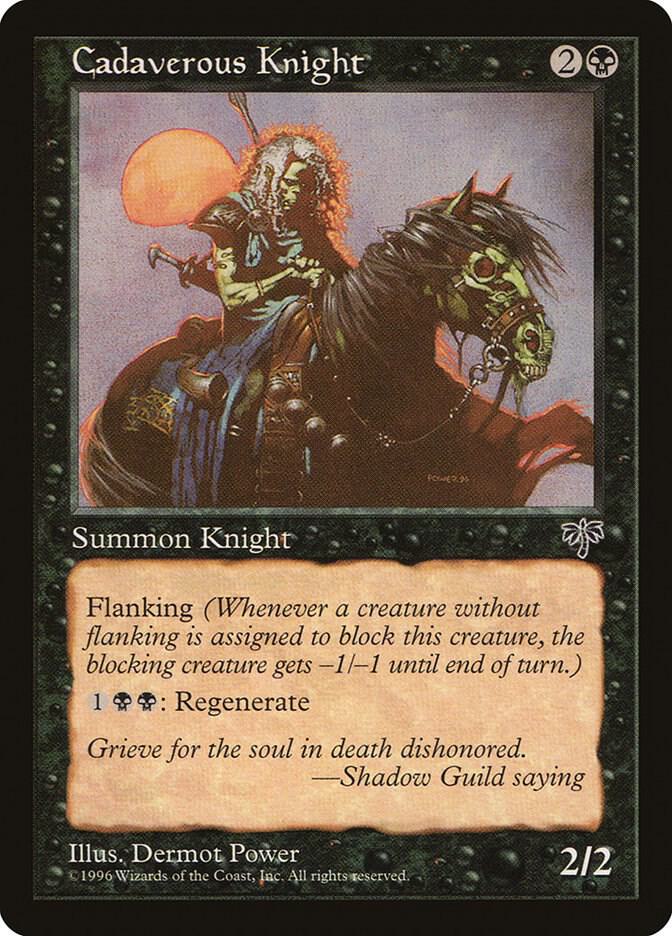 Cadaverous Knight 110/350 (Mirage)  | Good Games Morley