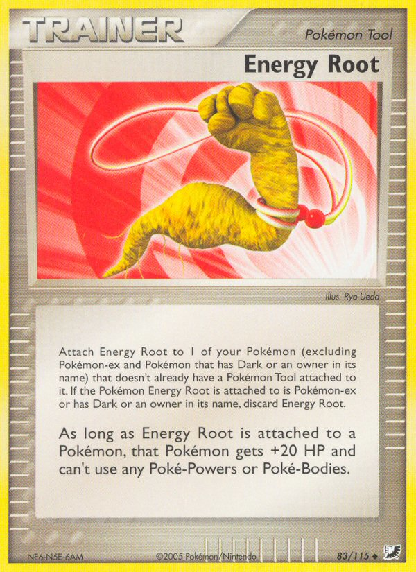 Energy Root (83/115) [EX: Unseen Forces] | Good Games Morley