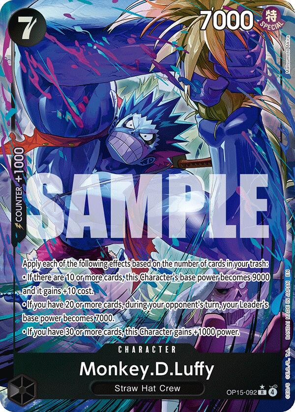 Monkey.D.Luffy (Alternate Art) [Adventure on Kami's Island] | Good Games Morley