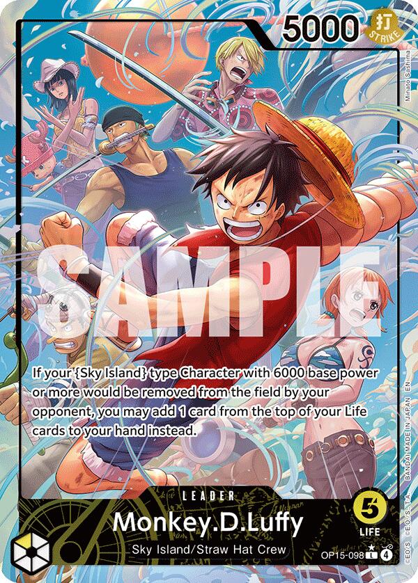 Monkey.D.Luffy (Alternate Art) [Adventure on Kami's Island] | Good Games Morley