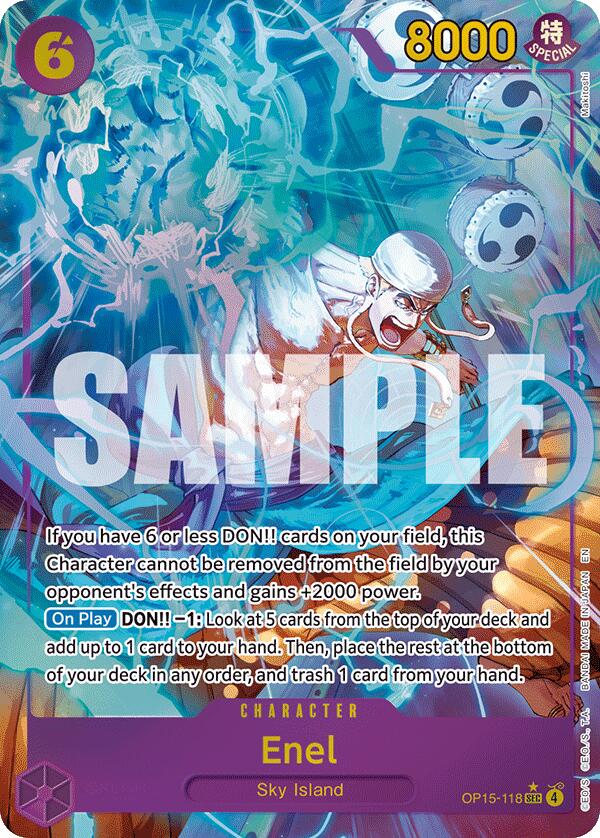 Enel (Alternate Art) [Adventure on Kami's Island] | Good Games Morley