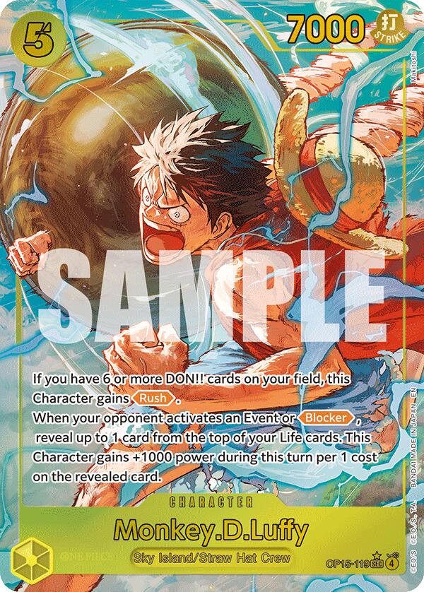 Monkey.D.Luffy (Alternate Art) [Adventure on Kami's Island] | Good Games Morley