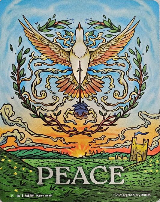 Peace [FAB404] (Promo)  Cold Foil | Good Games Morley