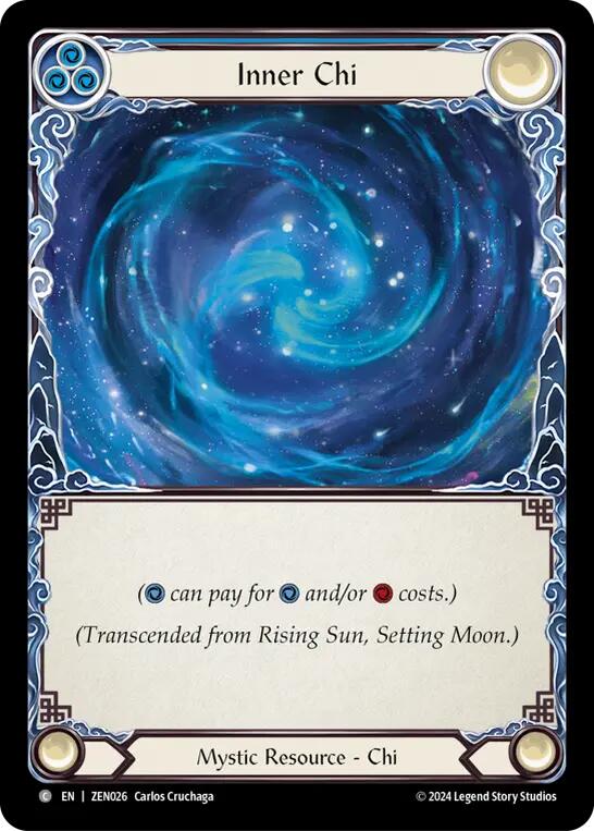 Rising Sun, Setting Moon // Inner Chi [ZEN026] (Part the Mistveil Zen Blitz Deck) | Good Games Morley