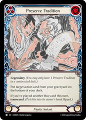 Preserve Tradition // Inner Chi [ZEN025] (Part the Mistveil Zen Blitz Deck) | Good Games Morley