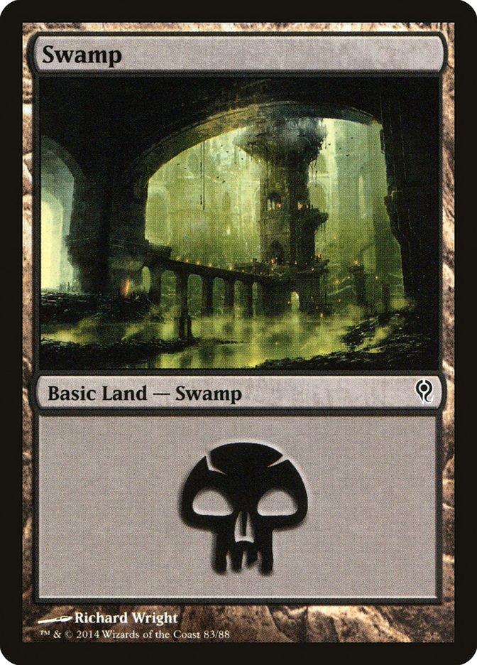 Swamp (83) [Duel Decks: Jace vs. Vraska] | Good Games Morley