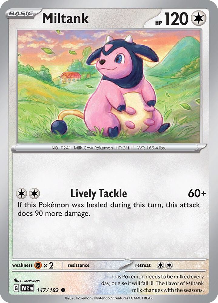 Miltank 147/182 (SV04: Paradox Rift)  | Good Games Morley