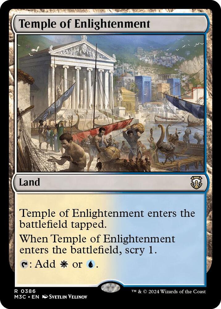 Temple of Enlightenment 386/411 (Commander: Modern Horizons 3)  | Good Games Morley