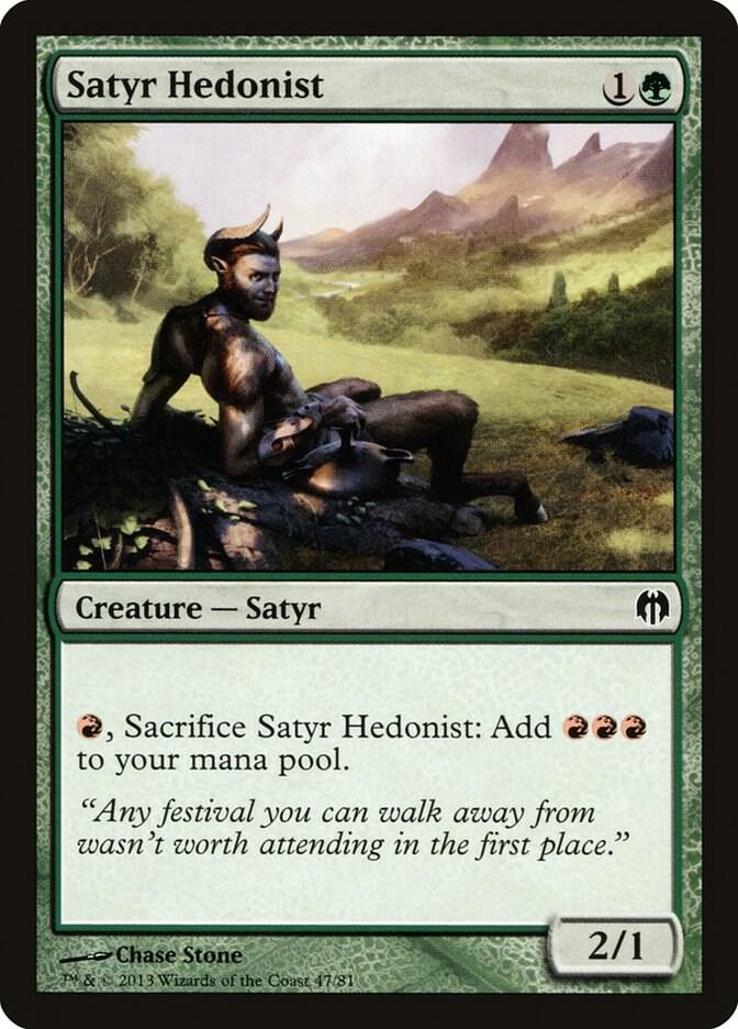 Satyr Hedonist 47/81 (Duel Decks: Heroes vs. Monsters)  | Good Games Morley
