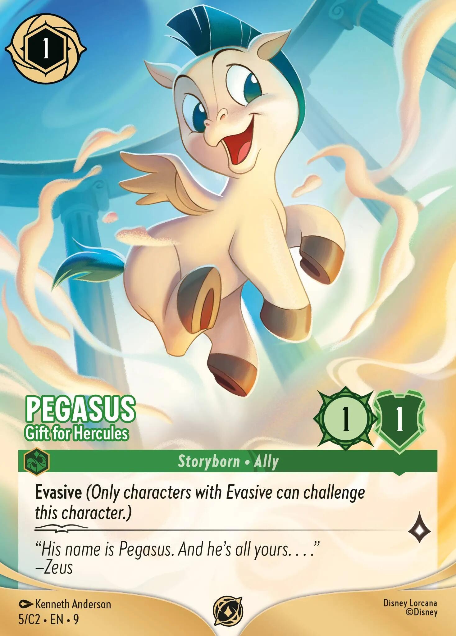 Pegasus - Gift for Hercules (5) (5) [Promo Cards] | Good Games Morley