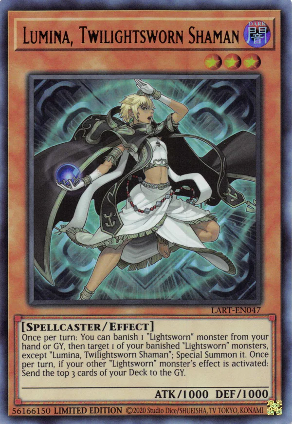 Lumina, Twilightsworn Shaman [LART-EN047] Ultra Rare | Good Games Morley