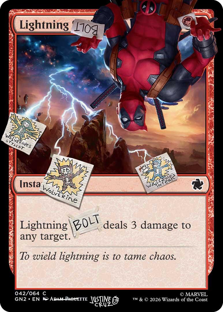 Lightning Bolt (042) [Secret Lair Drop Series] | Good Games Morley