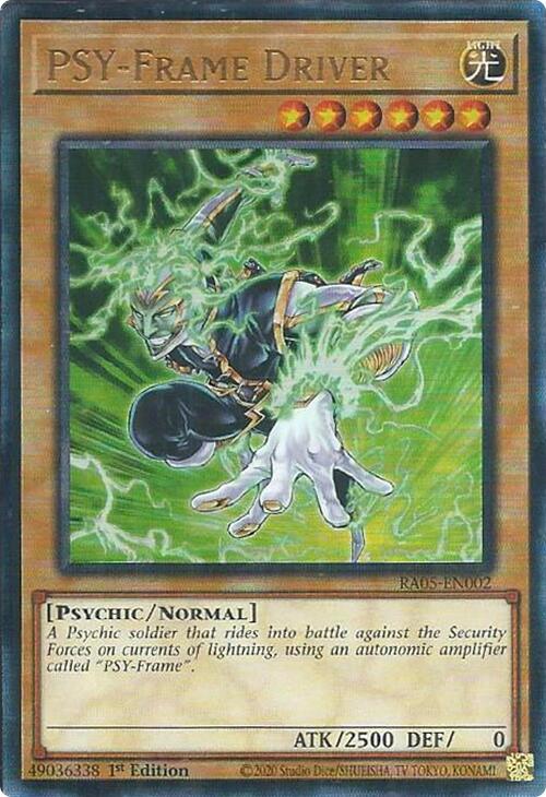 PSY-Frame Driver (Ultimate Rare) [RA05-EN002] Ultimate Rare | Good Games Morley