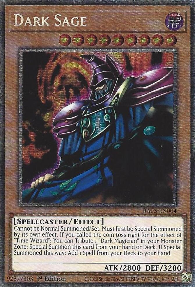 Dark Sage [RA05-EN004] Super Rare | Good Games Morley