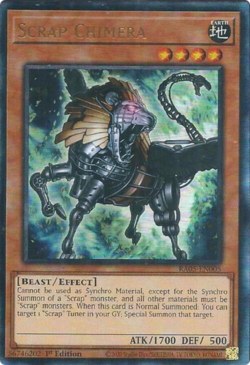 Scrap Chimera (Ultimate Rare) [RA05-EN005] Ultimate Rare | Good Games Morley