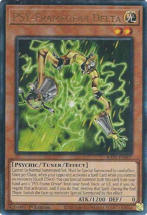 PSY-Framegear Delta (Ultimate Rare) [RA05-EN007] Ultimate Rare | Good Games Morley