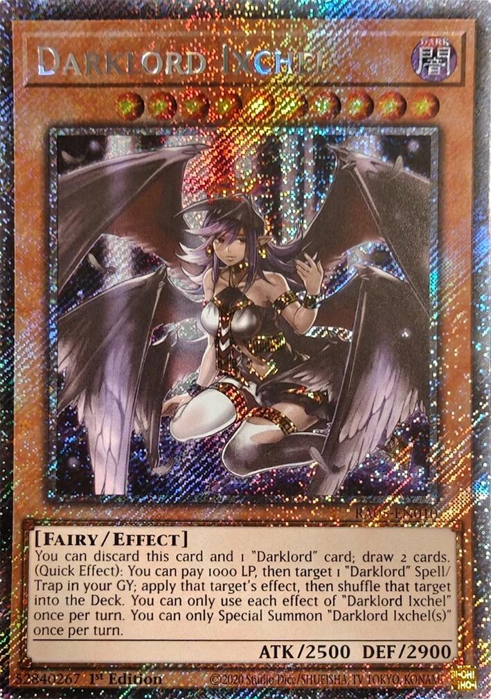Darklord Ixchel (Platinum Secret Rare) [RA05-EN010] Platinum Secret Rare | Good Games Morley
