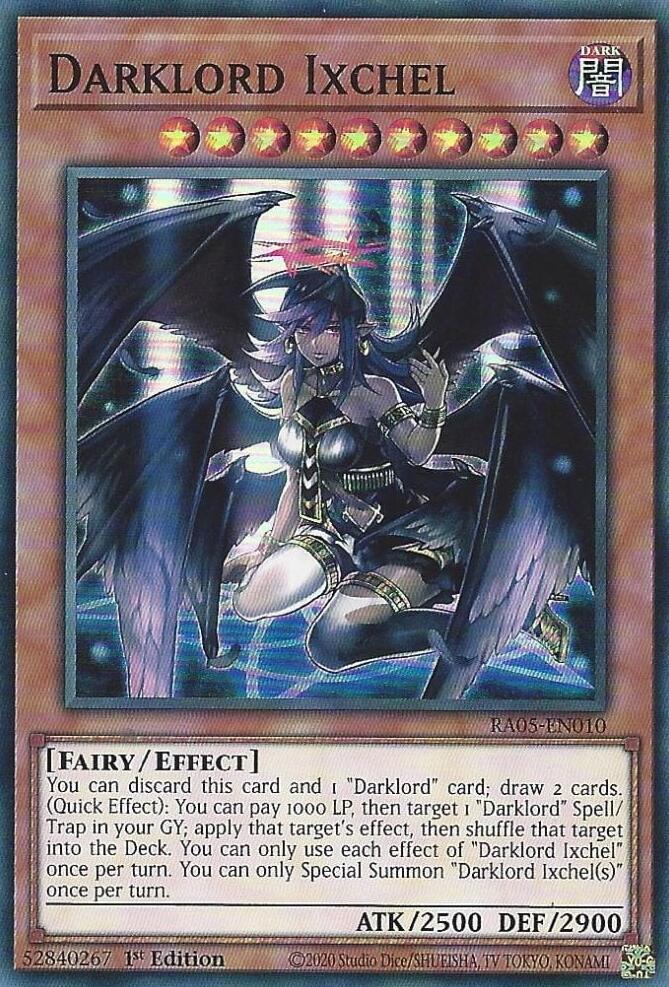 Darklord Ixchel [RA05-EN010] Super Rare | Good Games Morley