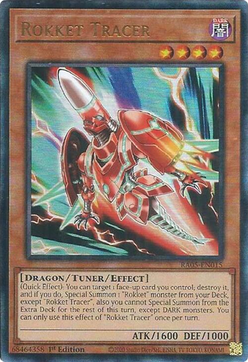 Rokket Tracer (Ultimate Rare) [RA05-EN015] Ultimate Rare | Good Games Morley