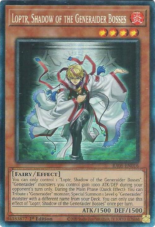 Loptr, Shadow of the Generaider Bosses (Collector's Rare) [RA05-EN016] Collector's Rare | Good Games Morley