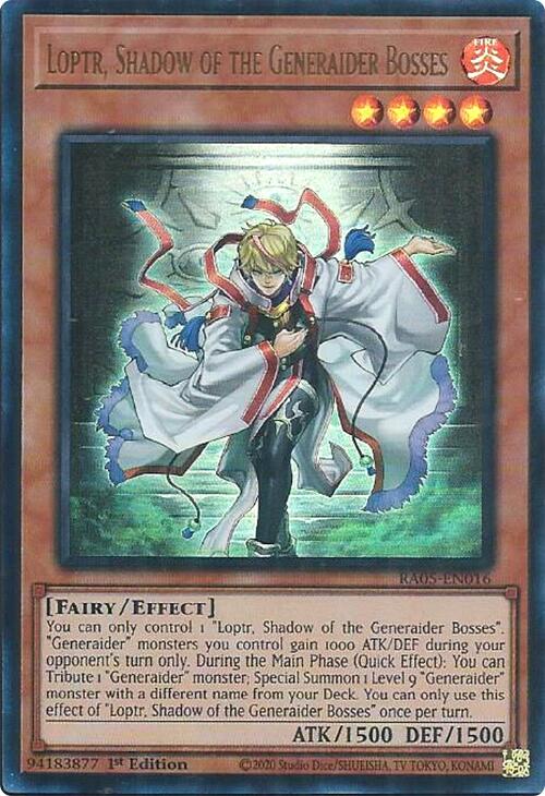 Loptr, Shadow of the Generaider Bosses (Ultra Rare) [RA05-EN016] Ultra Rare | Good Games Morley