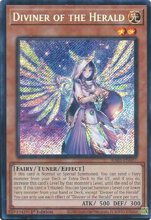 Diviner of the Herald (Secret Rare) [RA05-EN017] Secret Rare | Good Games Morley