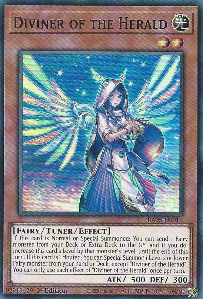 Diviner of the Herald [RA05-EN017] Super Rare | Good Games Morley