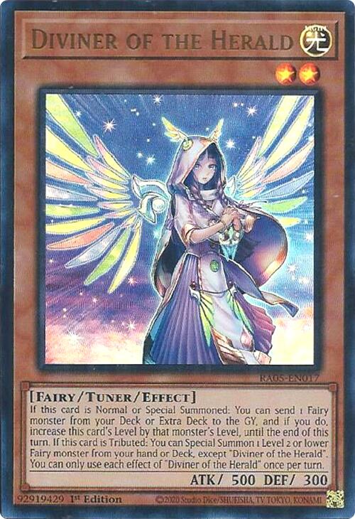 Diviner of the Herald (Ultra Rare) [RA05-EN017] Ultra Rare | Good Games Morley