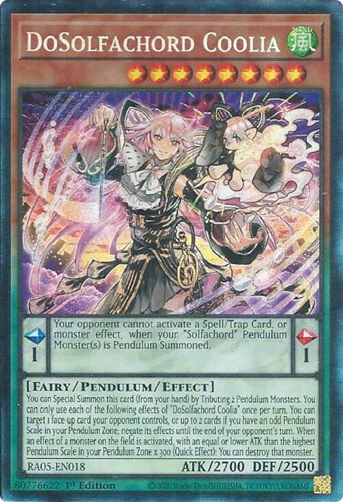 DoSolfachord Coolia (Collector's Rare) [RA05-EN018] Collector's Rare | Good Games Morley