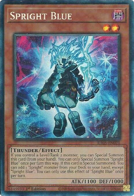 Spright Blue (Collector's Rare) [RA05-EN021] Collector's Rare | Good Games Morley