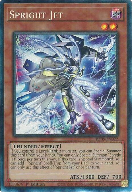 Spright Jet (Collector's Rare) [RA05-EN022] Collector's Rare | Good Games Morley