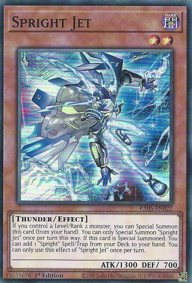 Spright Jet [RA05-EN022] Super Rare | Good Games Morley