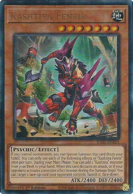 Kashtira Fenrir (Ultimate Rare) [RA05-EN024] Ultimate Rare | Good Games Morley