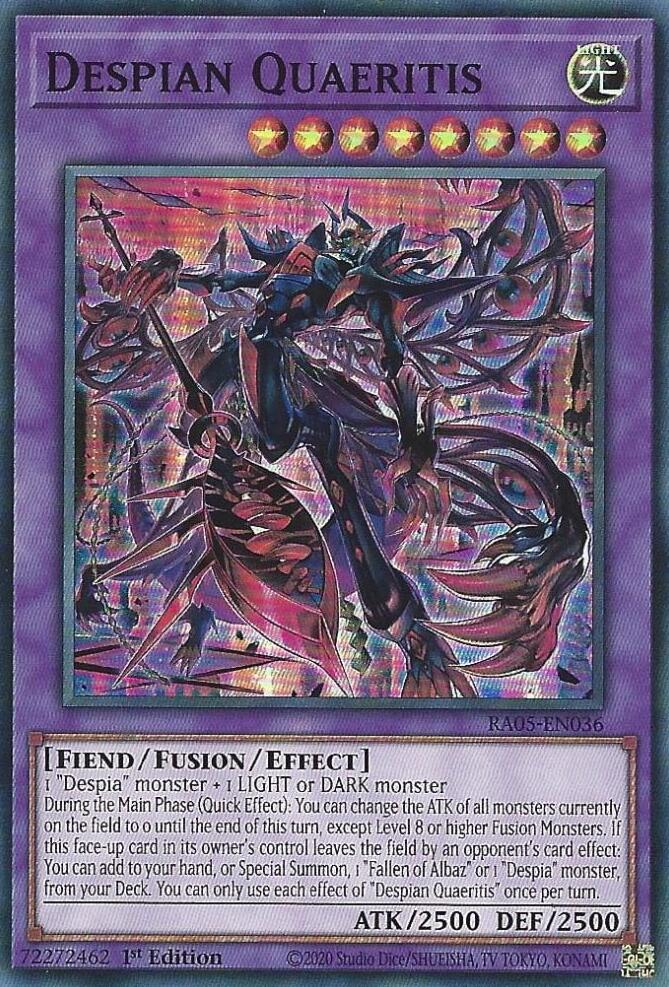 Despian Quaeritis [RA05-EN036] Super Rare | Good Games Morley