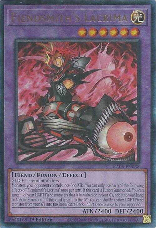 Fiendsmith's Lacrima (Ultimate Rare) [RA05-EN038] Ultimate Rare | Good Games Morley