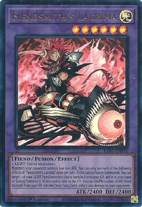 Fiendsmith's Lacrima (Ultra Rare) [RA05-EN038] Ultra Rare | Good Games Morley