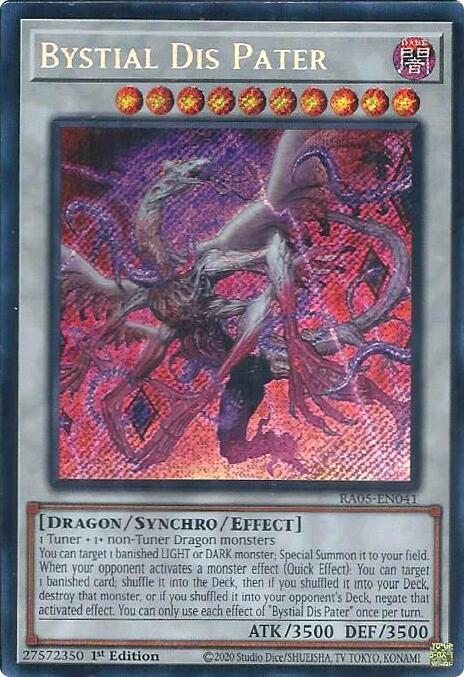 Bystial Dis Pater (Secret Rare) [RA05-EN041] Secret Rare | Good Games Morley