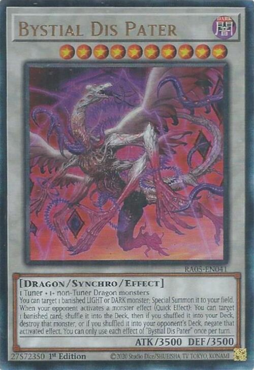 Bystial Dis Pater (Ultimate Rare) [RA05-EN041] Ultimate Rare | Good Games Morley