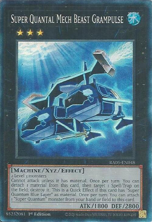 Super Quantal Mech Beast Grampulse (Collector's Rare) [RA05-EN048] Collector's Rare | Good Games Morley