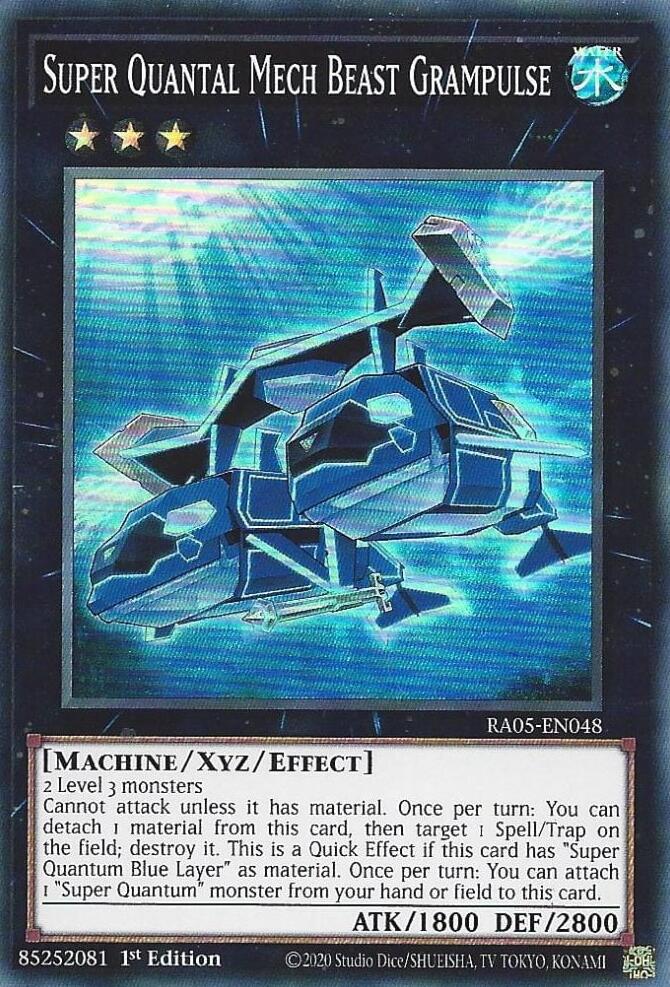 Super Quantal Mech Beast Grampulse [RA05-EN048] Super Rare | Good Games Morley