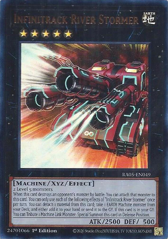 Infinitrack River Stormer (Ultra Rare) [RA05-EN049] Ultra Rare | Good Games Morley