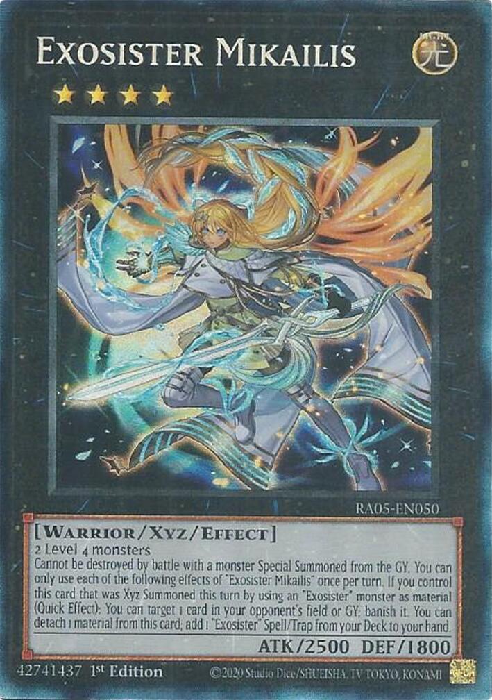 Exosister Mikailis (Collector's Rare) [RA05-EN050] Collector's Rare | Good Games Morley