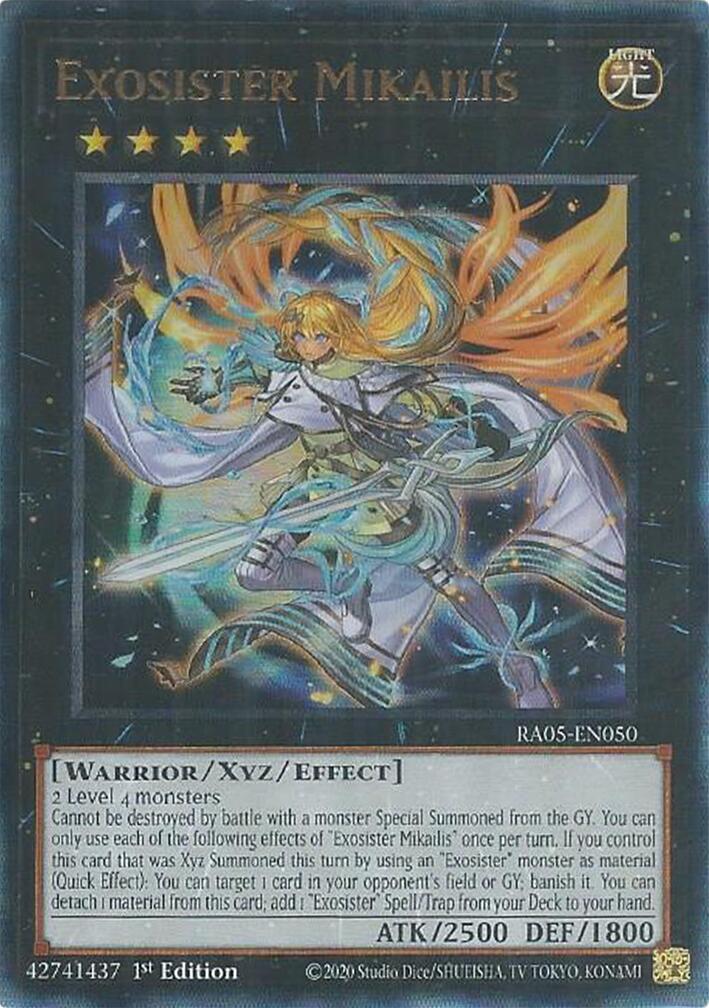 Exosister Mikailis (Ultimate Rare) [RA05-EN050] Ultimate Rare | Good Games Morley