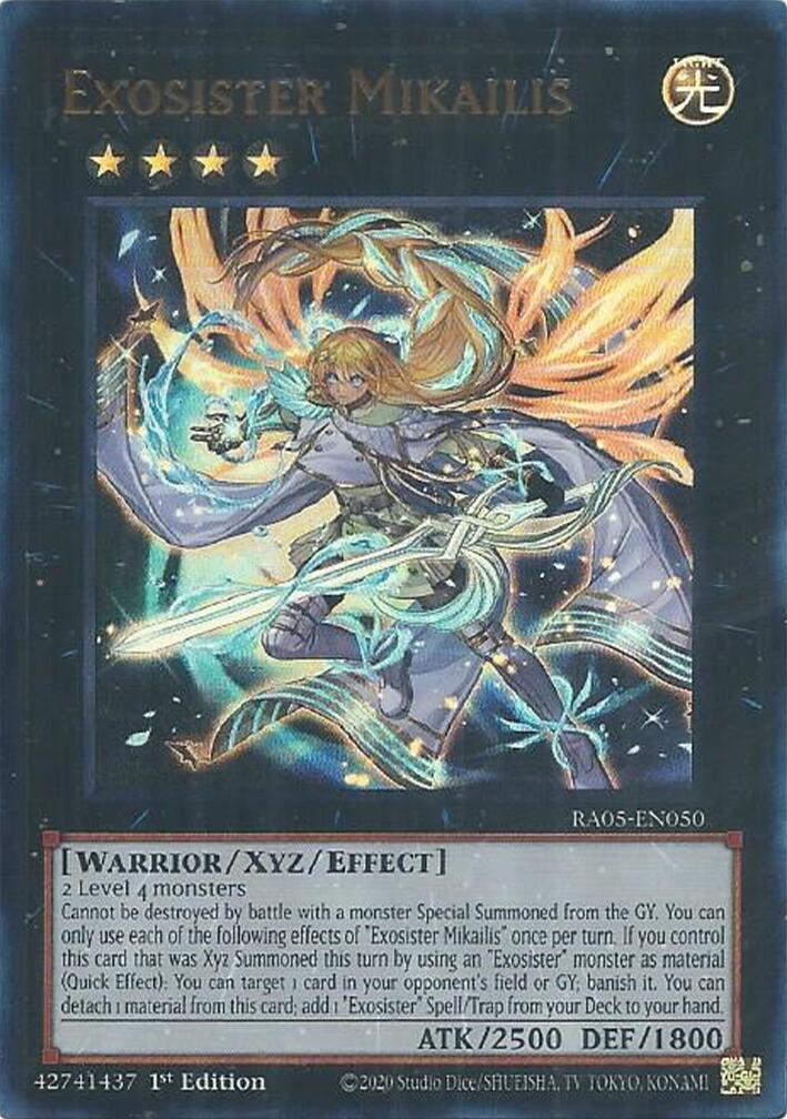 Exosister Mikailis (Ultra Rare) [RA05-EN050] Ultra Rare | Good Games Morley
