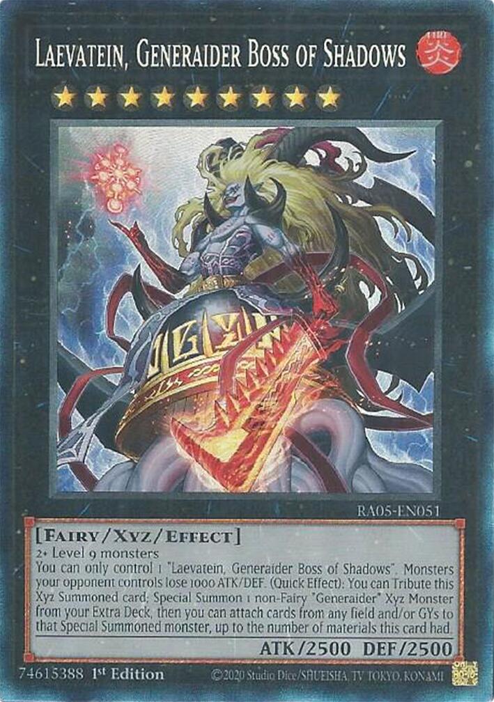 Laevatein, Generaider Boss of Shadows (Collector's Rare) [RA05-EN051] Collector's Rare | Good Games Morley