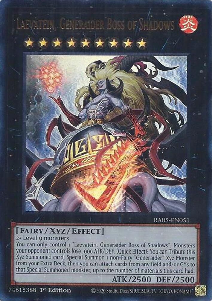 Laevatein, Generaider Boss of Shadows (Ultra Rare) [RA05-EN051] Ultra Rare | Good Games Morley