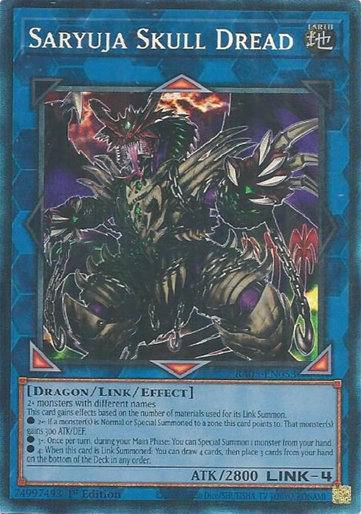 Saryuja Skull Dread (Collector's Rare) [RA05-EN053] Collector's Rare | Good Games Morley