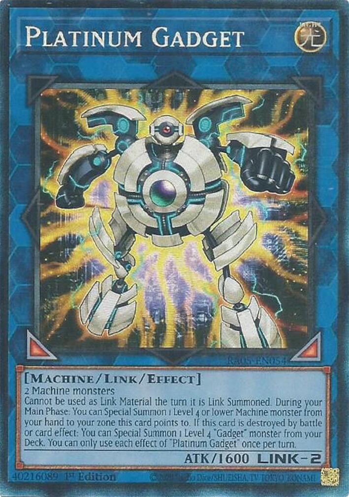 Platinum Gadget (Collector's Rare) [RA05-EN054] Collector's Rare | Good Games Morley